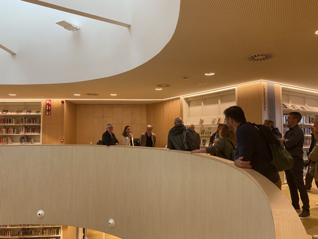 Visita Biblio Palau